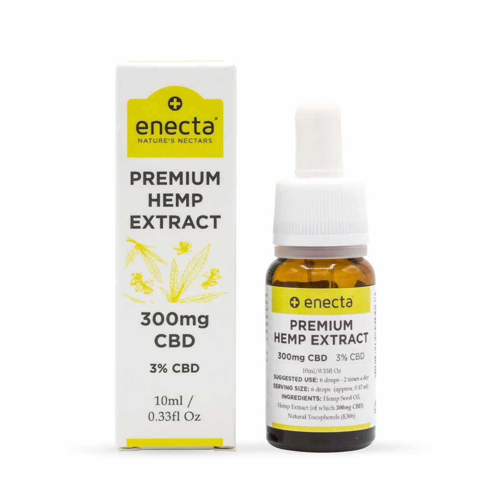 Enecta Premium Hemp Extract CBD Öl 3% (300mg) – 10ml