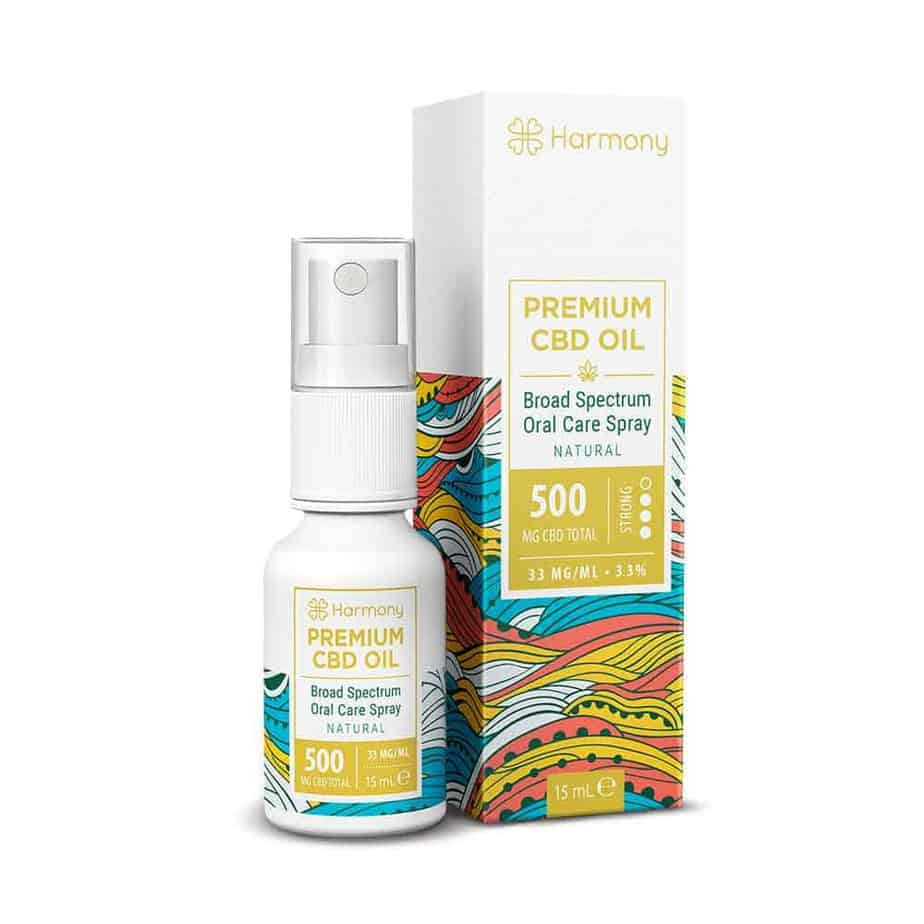 Harmony - CBD Spray 3,3% Natural (500mg) - 15ml Produktcover