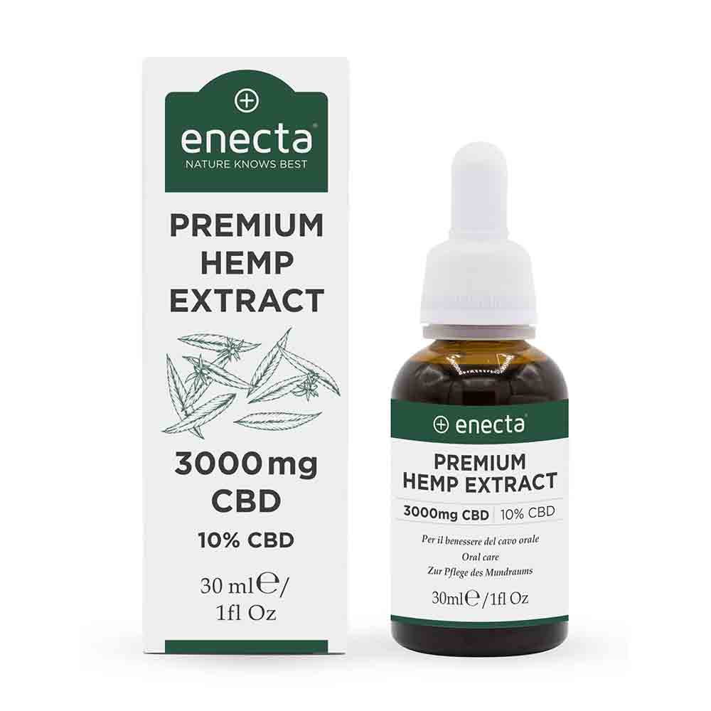 Enecta Premium Hemp Extract CBD Öl 10% - 30ml Produktcover