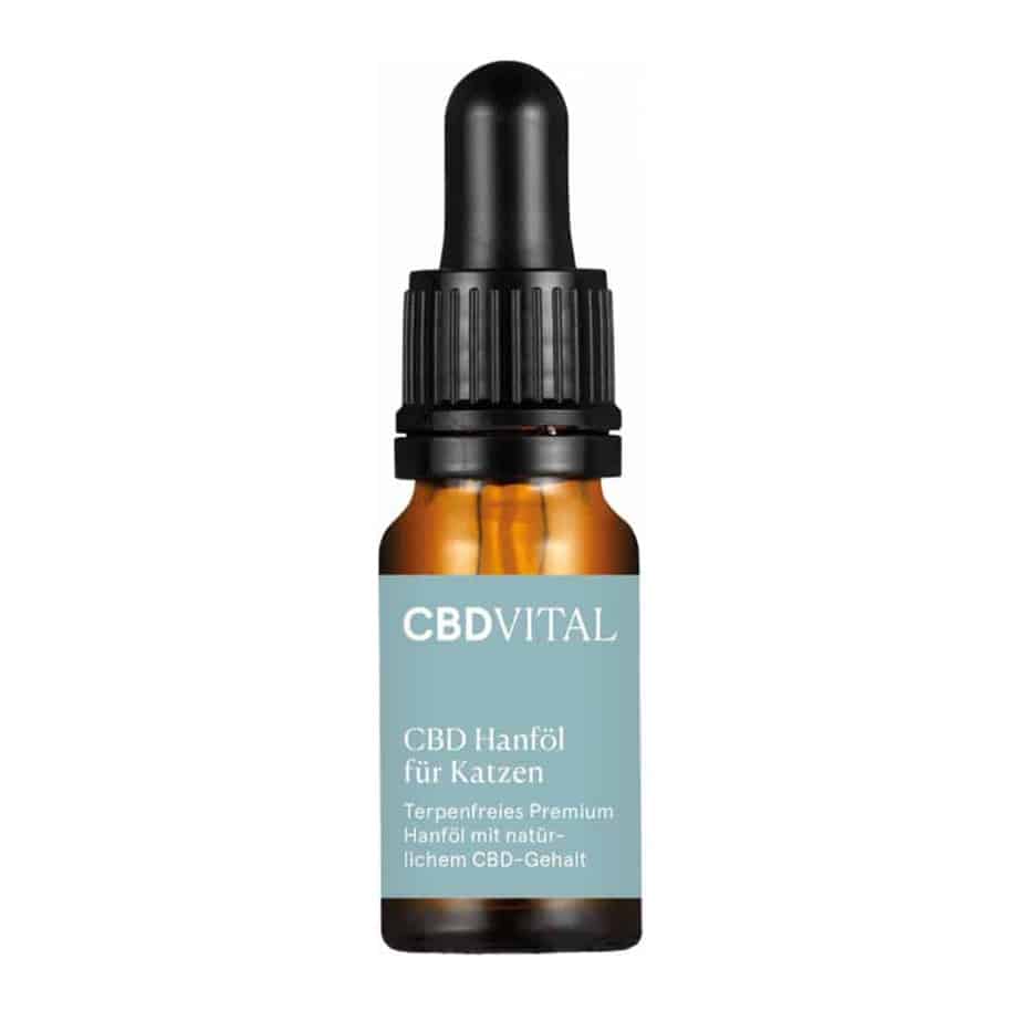 CBD Vital - CBD Hanföl für Katzen 2,1% (210mg) - 10ml Produktcover