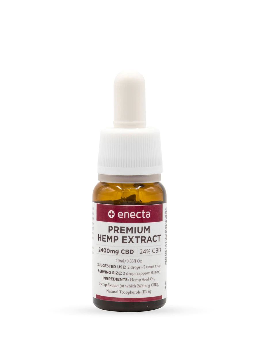 Enecta Premium Hemp Extract CBD Öl 24% (2.400mg) – 10ml