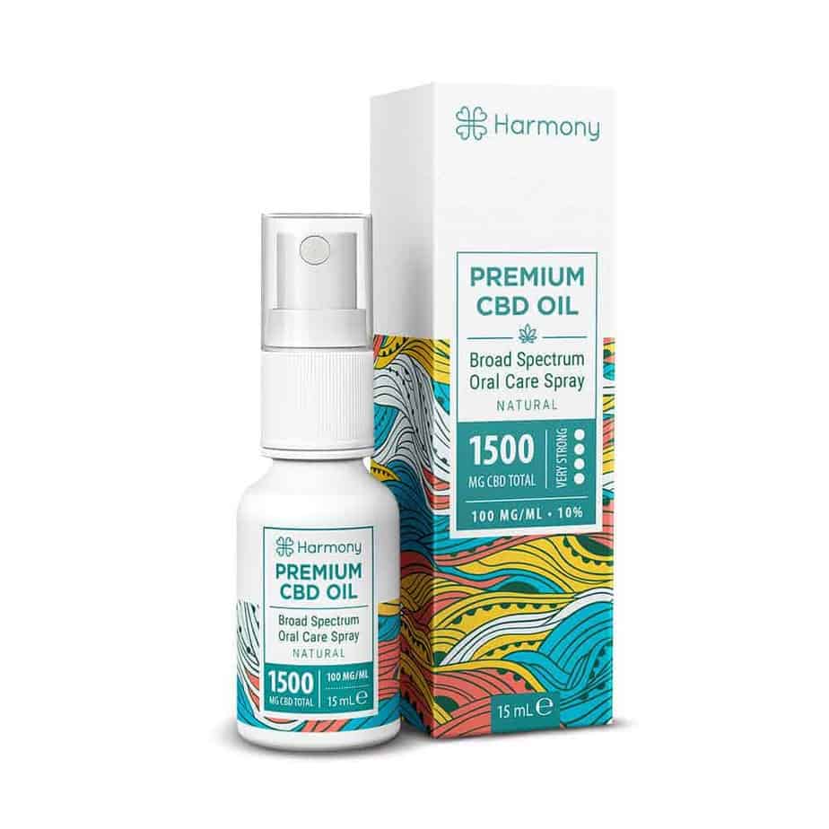 Harmony - CBD Spray 10% Natural (1.500mg) - 15ml Produktcover