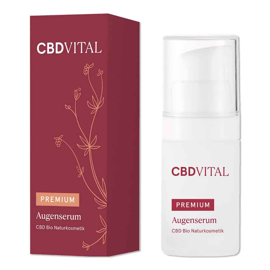 CBD VITAL - Premium - Augenserum - CBD Serum mit (75mg) CBD – 15ml Produktcover