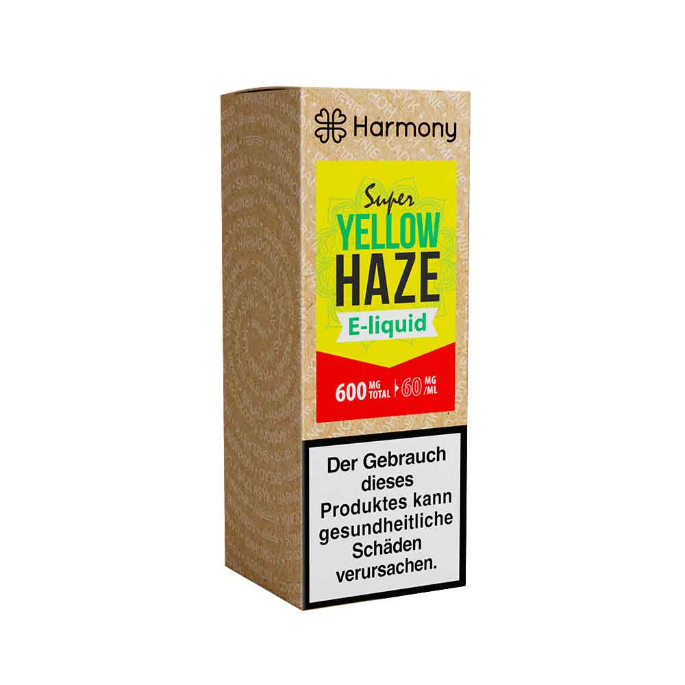 Harmony Super Yellow Haze- CBD E-Liquid 6% (600mg) - 10ml Produktcover