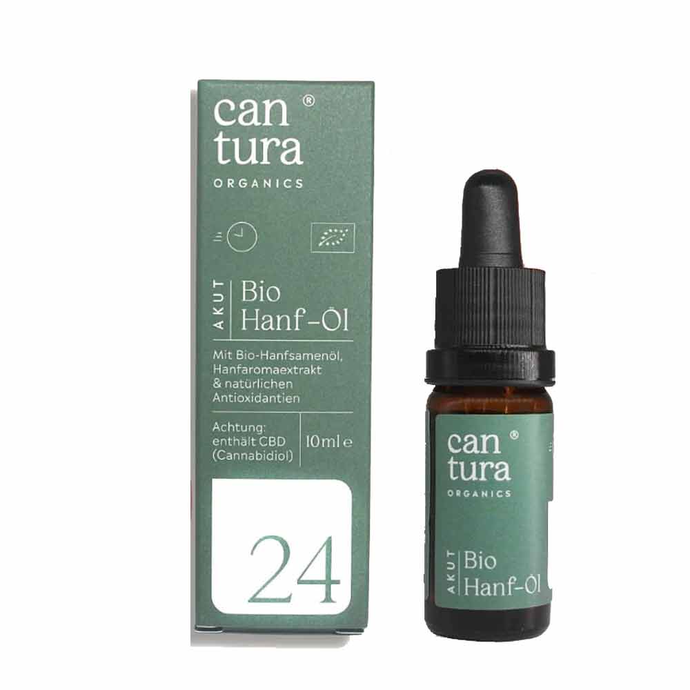 Cantura Organics AKUT 24 Bio-Hanf-Öl 24% CBD - 10ml Produktcover