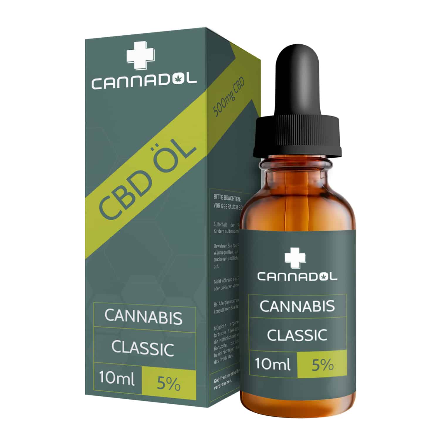 Cannadol Classic CBD Öl 5% (500mg) – 10ml Produktcover