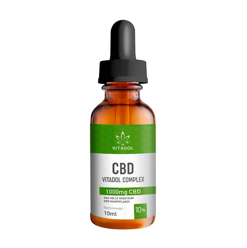 Vitadol Complex - Bio CBD Öl 10% (1.000mg) - 10ml