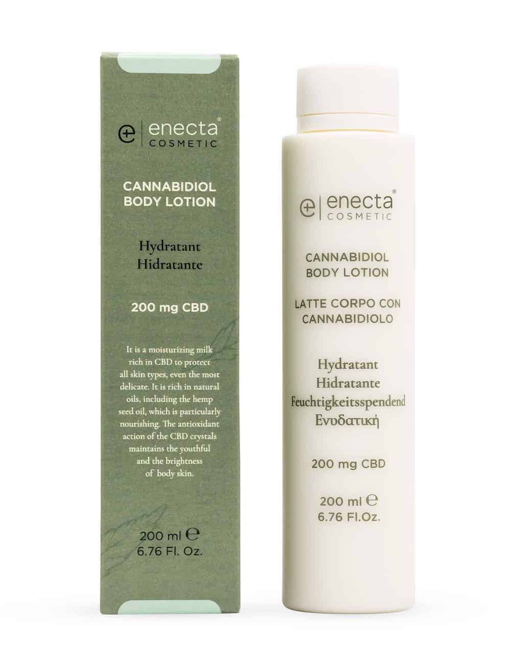 enecta Bodylotion 200 mg CBD - 200 ml Lotion Produktcover