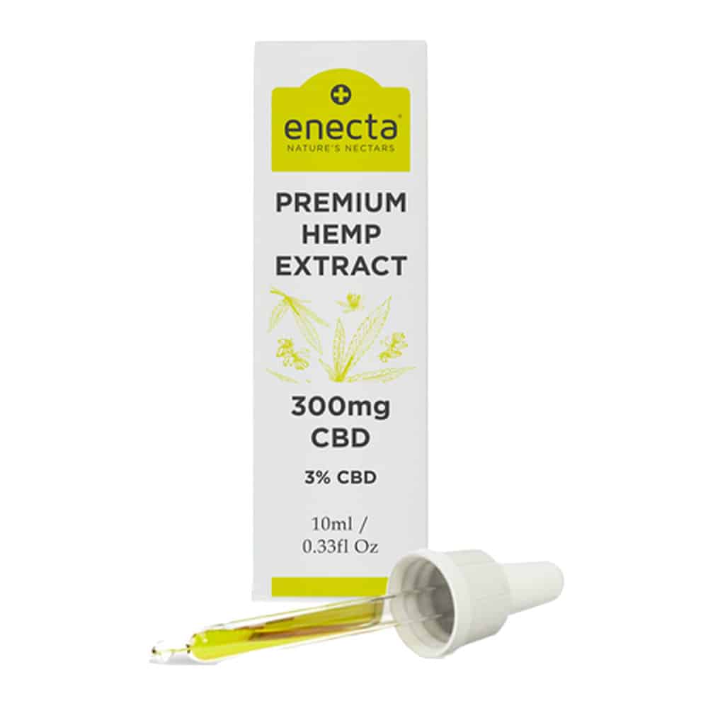 Enecta Premium Hemp Extract CBD Öl 3% (300mg) – 10ml Produktcover