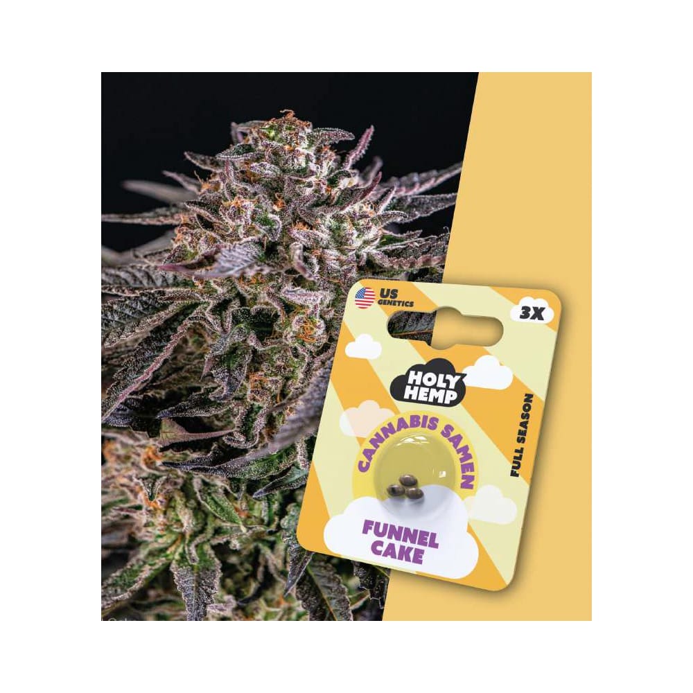 Funnel Cake Full Season Cannabis Samen (15-20% THC) Produktcover