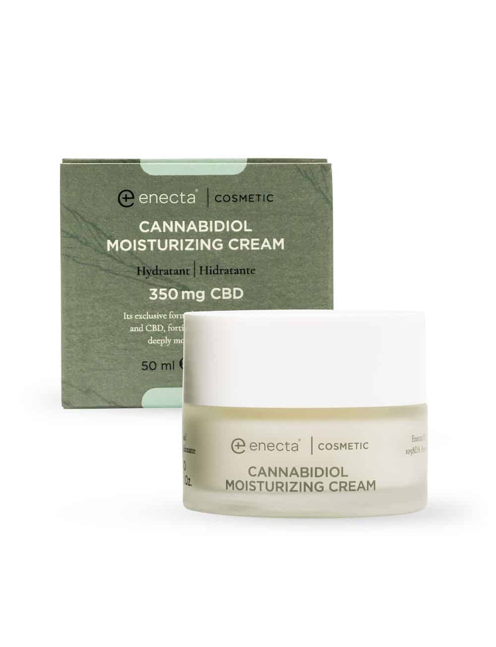 enecta Gesichtscreme CBD 350mg Moisturizing Creme 50 ml Produktcover