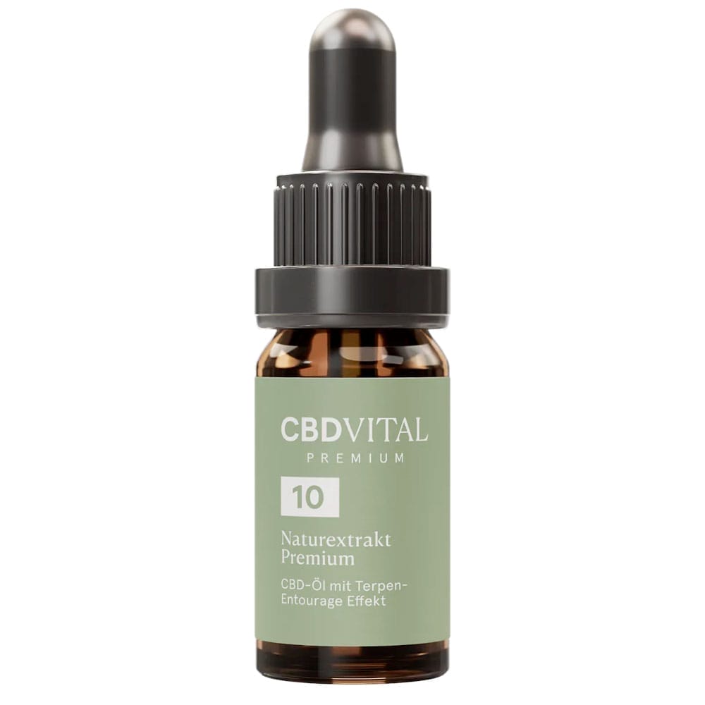 CBD Vital Naturextrakt Premium Bio Öl 10%