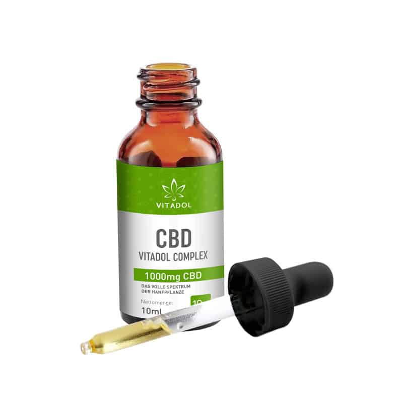 Vitadol Complex - Bio CBD Öl 10% (1.000mg) - 10ml