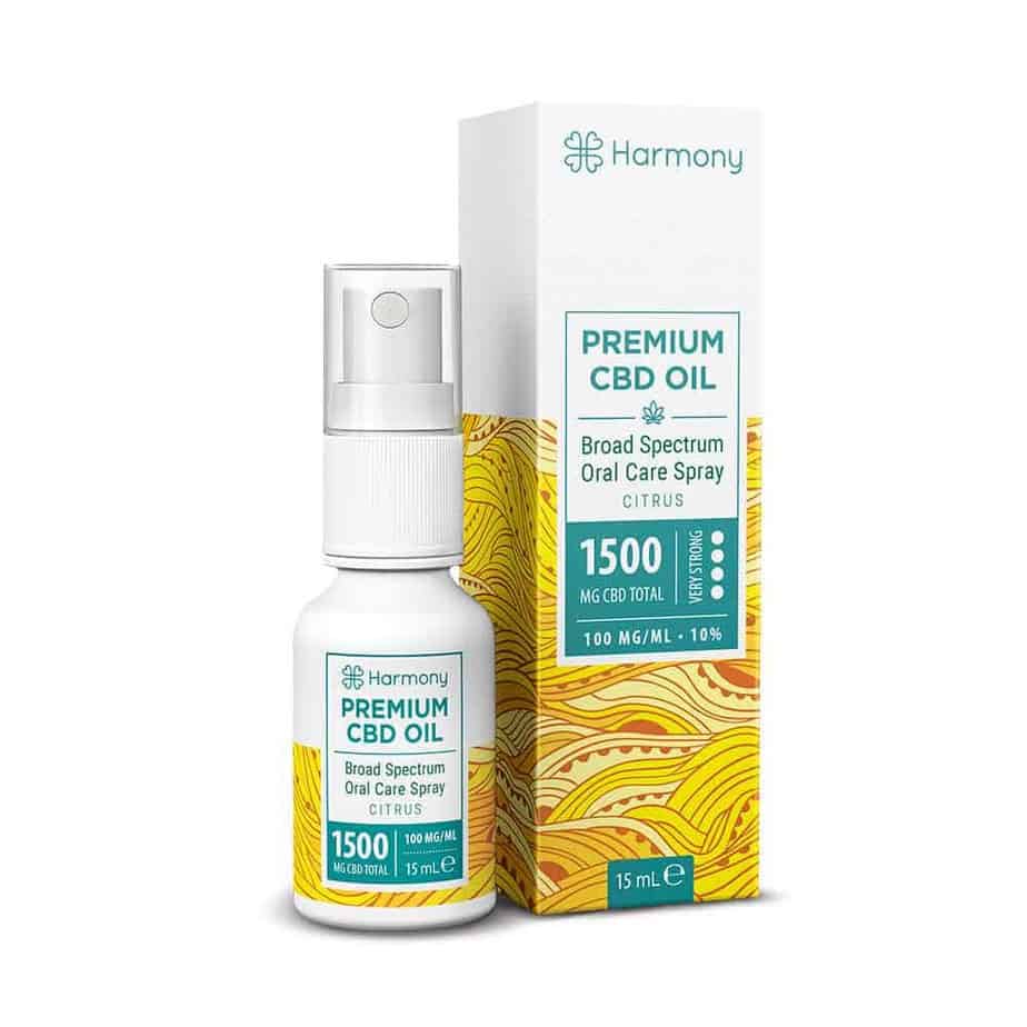 Harmony - CBD Spray 10% Citrus (1.500mg) - 15ml Produktcover